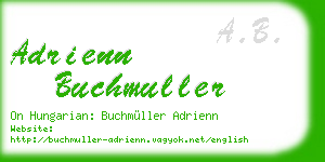 adrienn buchmuller business card
